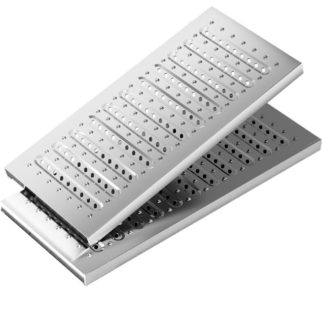 光泽不锈钢沟盖板展示