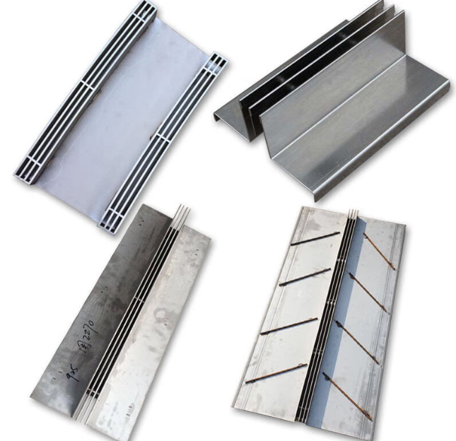 光泽不锈钢缝隙排水沟盖板展示